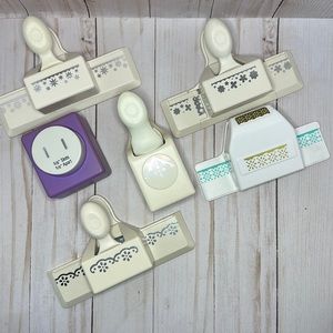 Martha Stewart, We R and McGill Punch set of 6